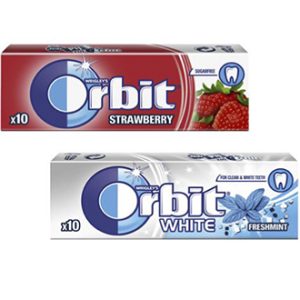 Orbit chewing gum wholesale export and import by Unionited FZCO in UAE