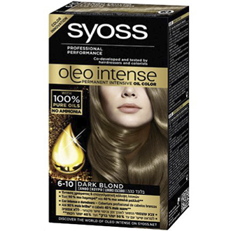 Syoss Professional Performance Intense Permanent Oil Colour Dark Blond wholesale export and import by Unionited FZCO in UAE